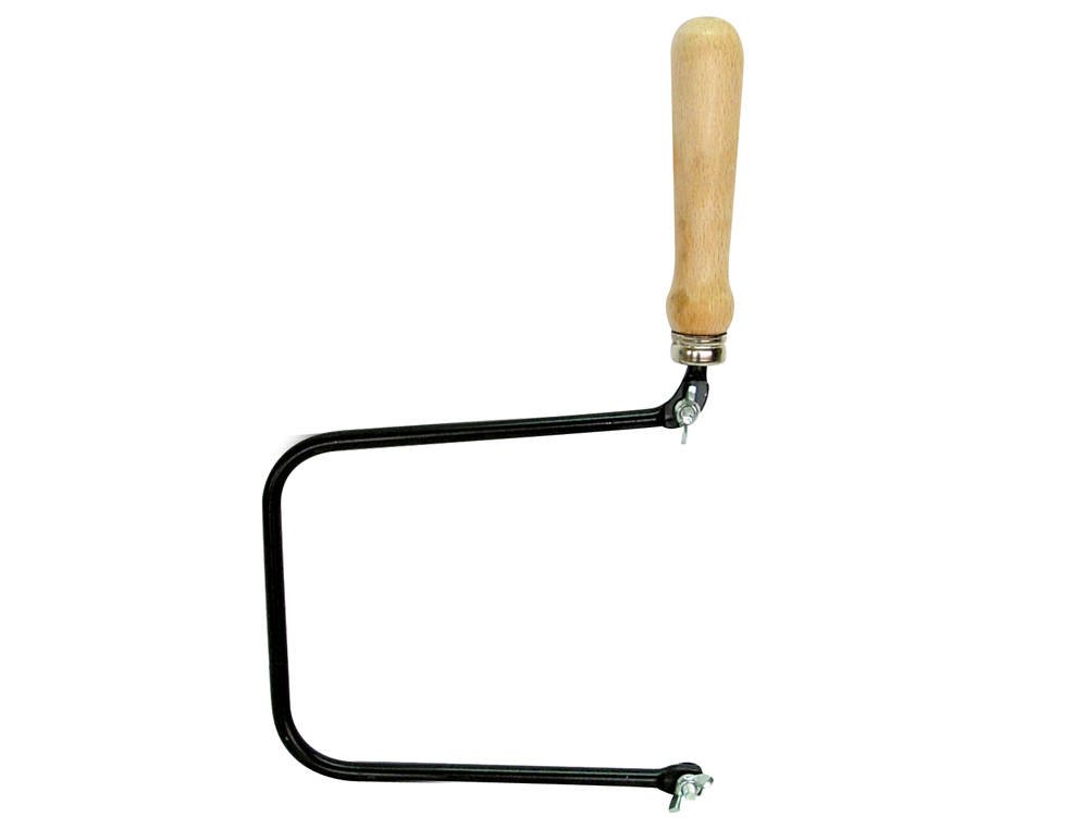 ARCO DE SEGUETA PEQUEO 155 MM DE CALADO MANGO DE MADERA
