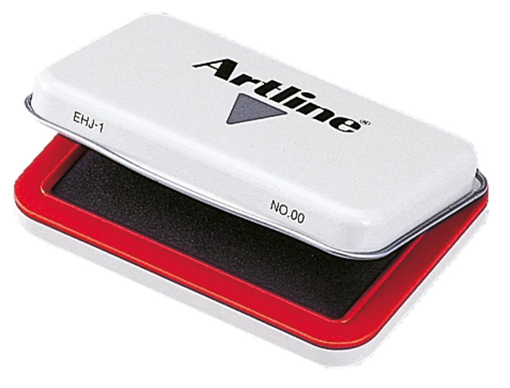 TAMPON ARTLINE N00 ROJO 40X63 MM