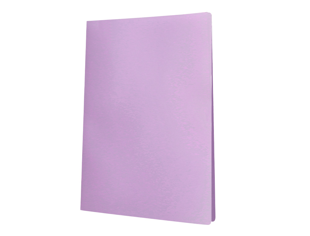 CARPETA LIDERPAPEL ESCAPARATE 40 FUNDAS POLIPROPILENO DIN A4 LAVANDA OPACO