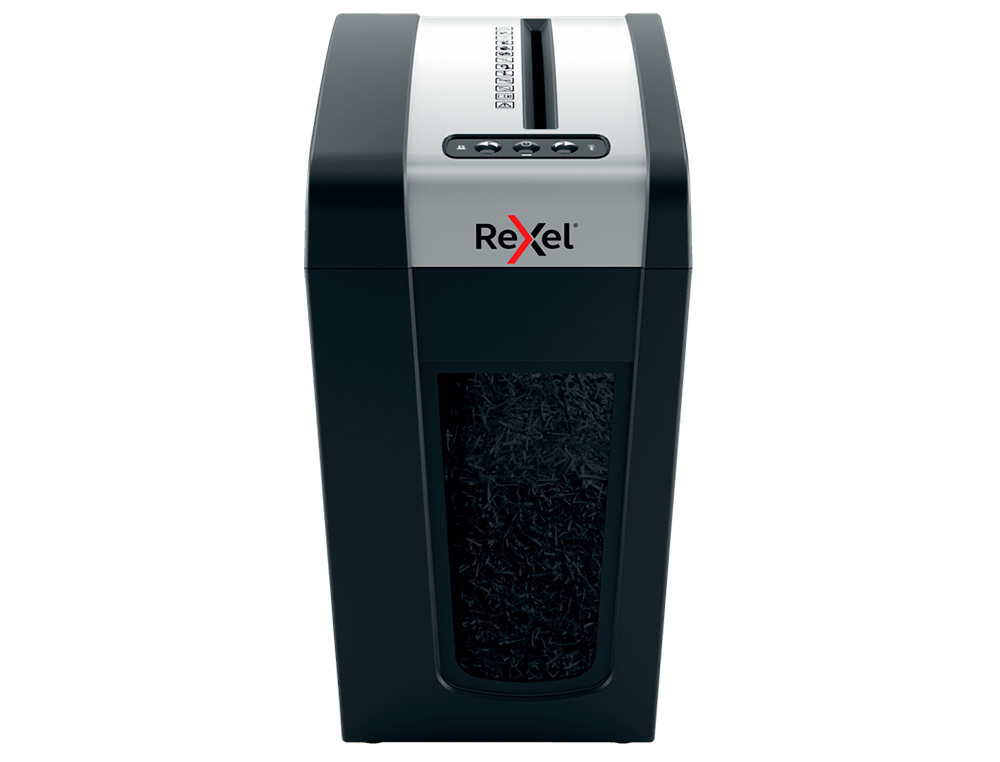 2ESTRUCTORA DE DOCUMENTOS REXEL SECURE MC6-SL EU CAPACIDAD 6 HOJAS GRAPAS CLIPS TARJETAS Y CD 18 L