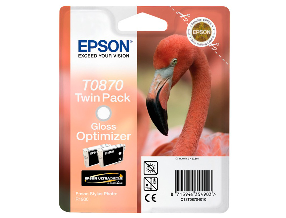 INK-JET EPSON STYLUS PHOTO R-1900 OPTIMIZADOR DE BRILLO