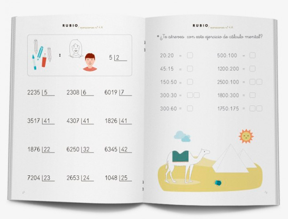 CUADERNO RUBIO COMPETENCIA MATEMATICA 4