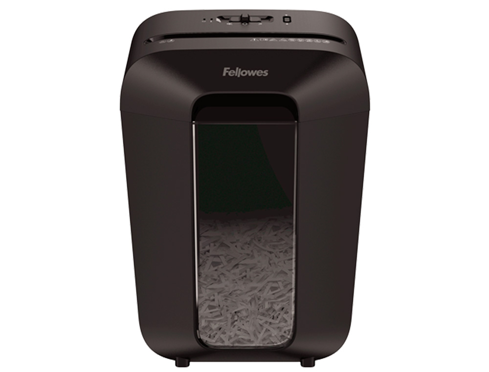 DESTRUCTORA DE DOCUMENTOS FELLOWES LX-70D CAPACIDAD 11H SEGURIDAD P4 DESTRUYE GRAPAS CLIPS Y TARJETA PAPELERA 18 L