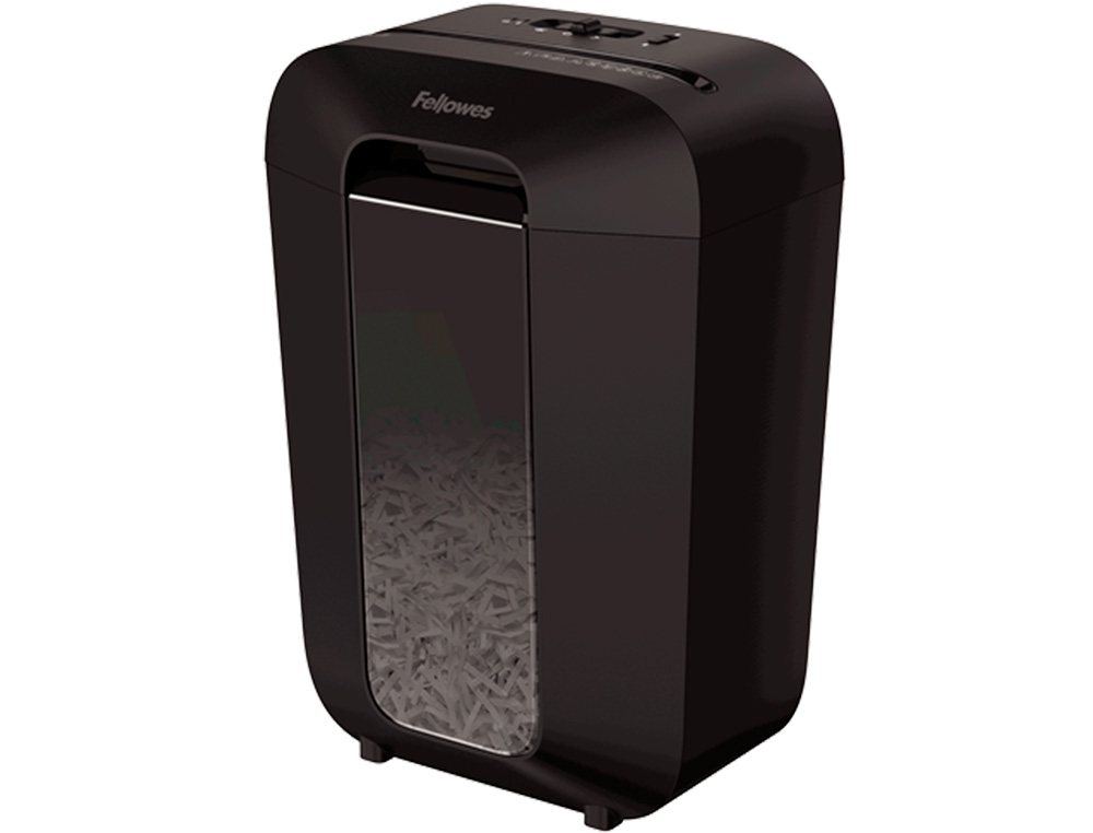 DESTRUCTORA DE DOCUMENTOS FELLOWES LX-70D CAPACIDAD 11H SEGURIDAD P4 DESTRUYE GRAPAS CLIPS Y TARJETA PAPELERA 18 L