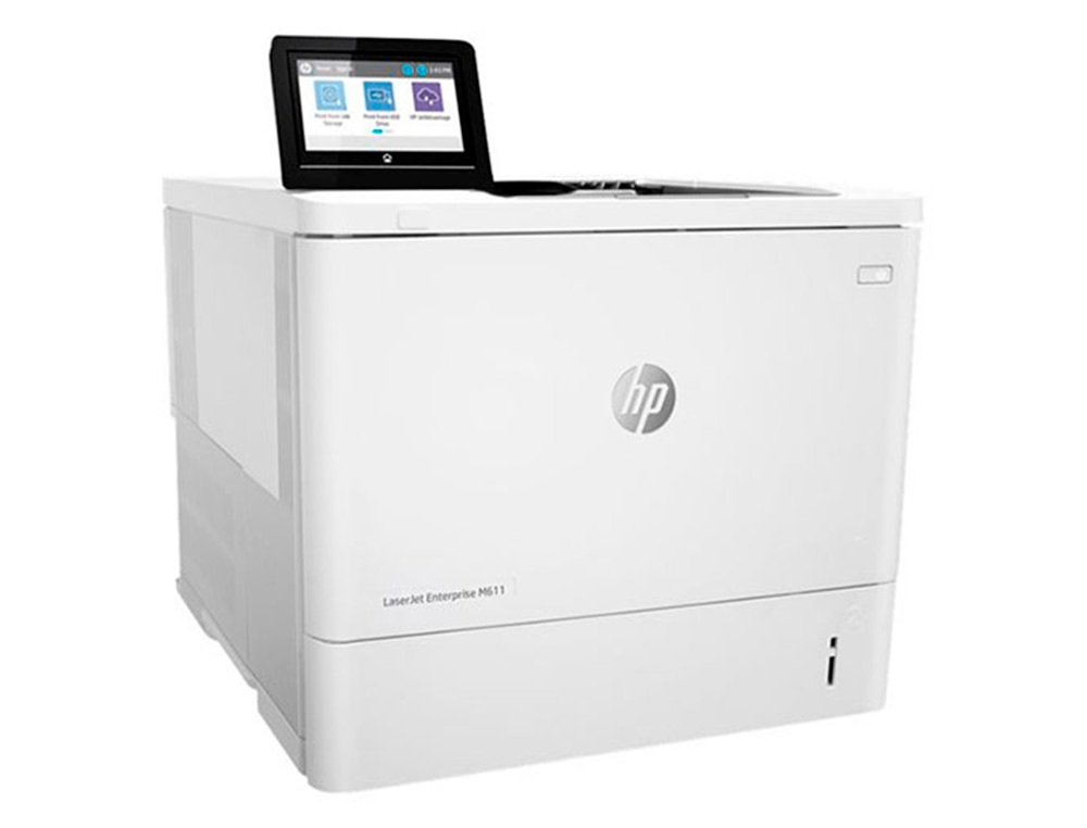 IMPRESORA HP LASERJET ENTERPRISE M611DN MONOCROMO LASER DOBLE CARA 65 PPM WIFI BANDEJA ENTRADA 550 HOJAS