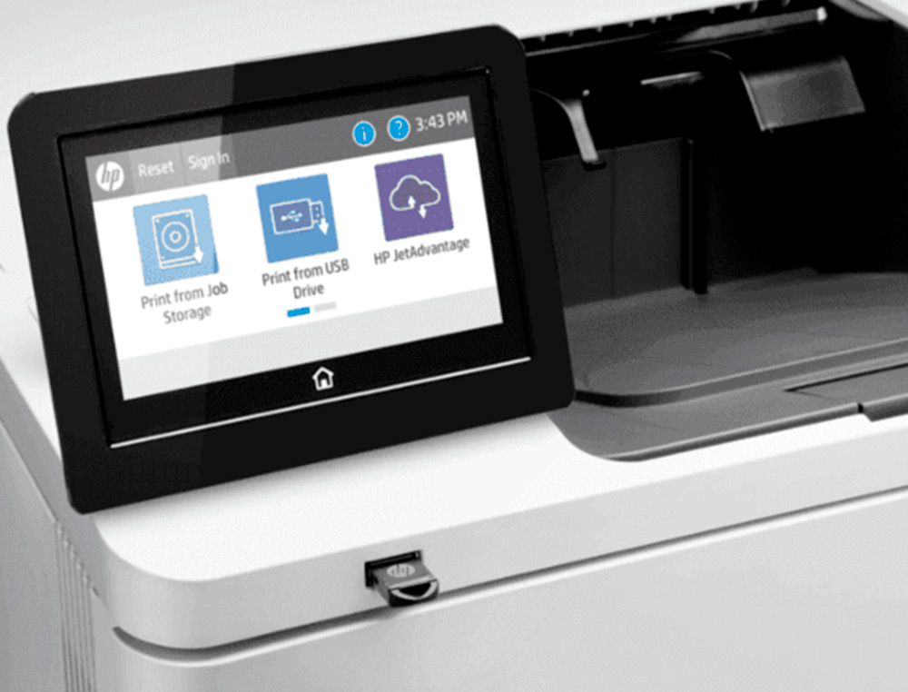IMPRESORA HP LASERJET ENTERPRISE M611DN MONOCROMO LASER DOBLE CARA 65 PPM WIFI BANDEJA ENTRADA 550 HOJAS