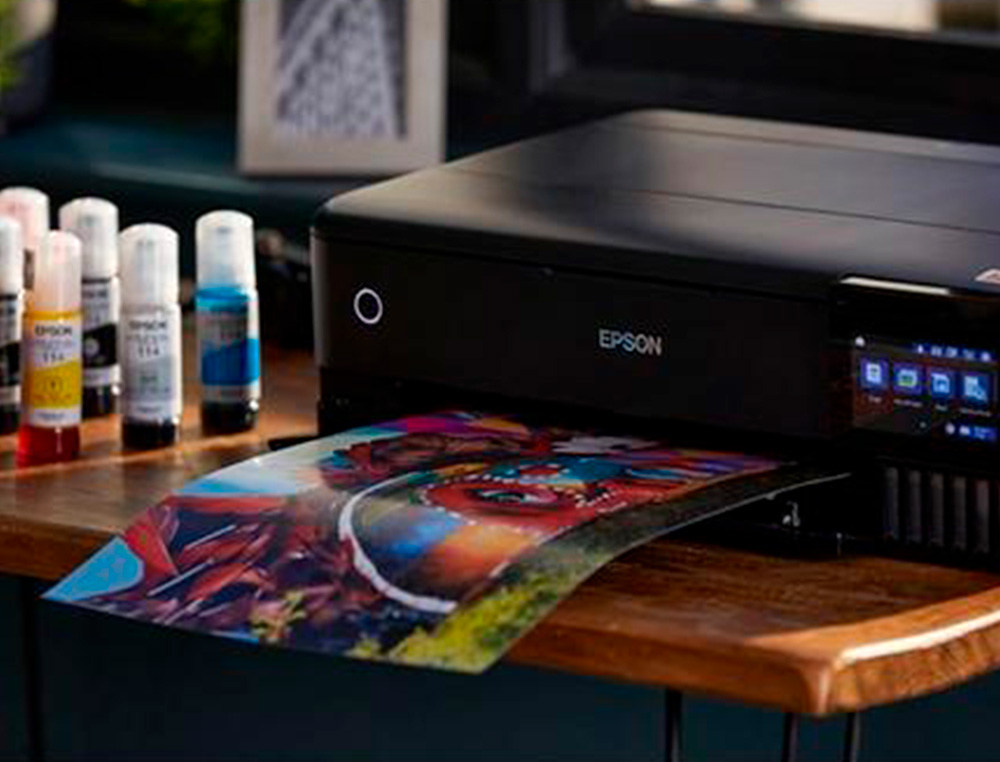 EQUIPO MULTIFUNCION EPSON ECOTANK ET-8550 A3+ TINTA 32 PPM 5760X1400 DPI IMPRESORA COPIADORA ESCANER WIFI