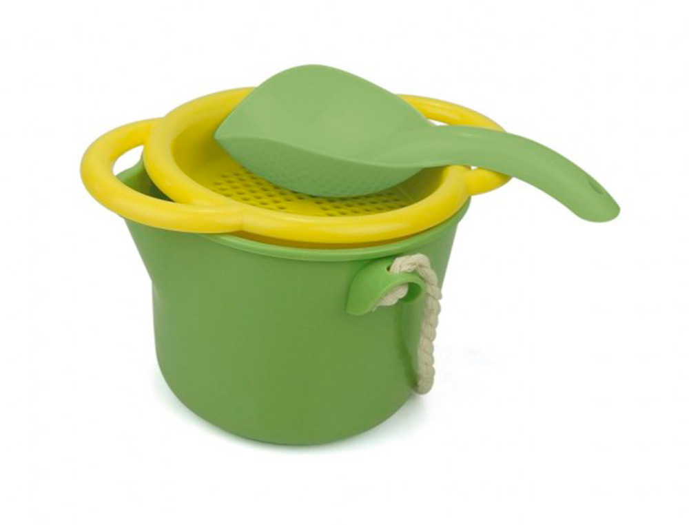 SET DE PLAYA VIKINGTOYS ECOLINE ECOLOGICO Y RECICLABLE 7 PIEZAS