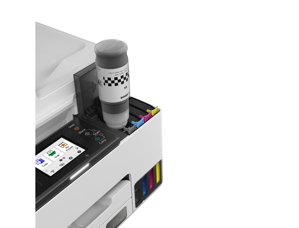 EQUIPO MULTIFUNCION CANON MAXIFY GX2050 TINTA COLOR 15PPM NEGRO 10PPM DIN A4 COLOR WIFI IMPRESORA ESCANER