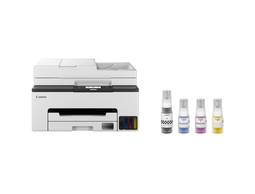 EQUIPO MULTIFUNCION CANON MAXIFY GX2050 TINTA COLOR 15PPM NEGRO 10PPM DIN A4 COLOR WIFI IMPRESORA ESCANER