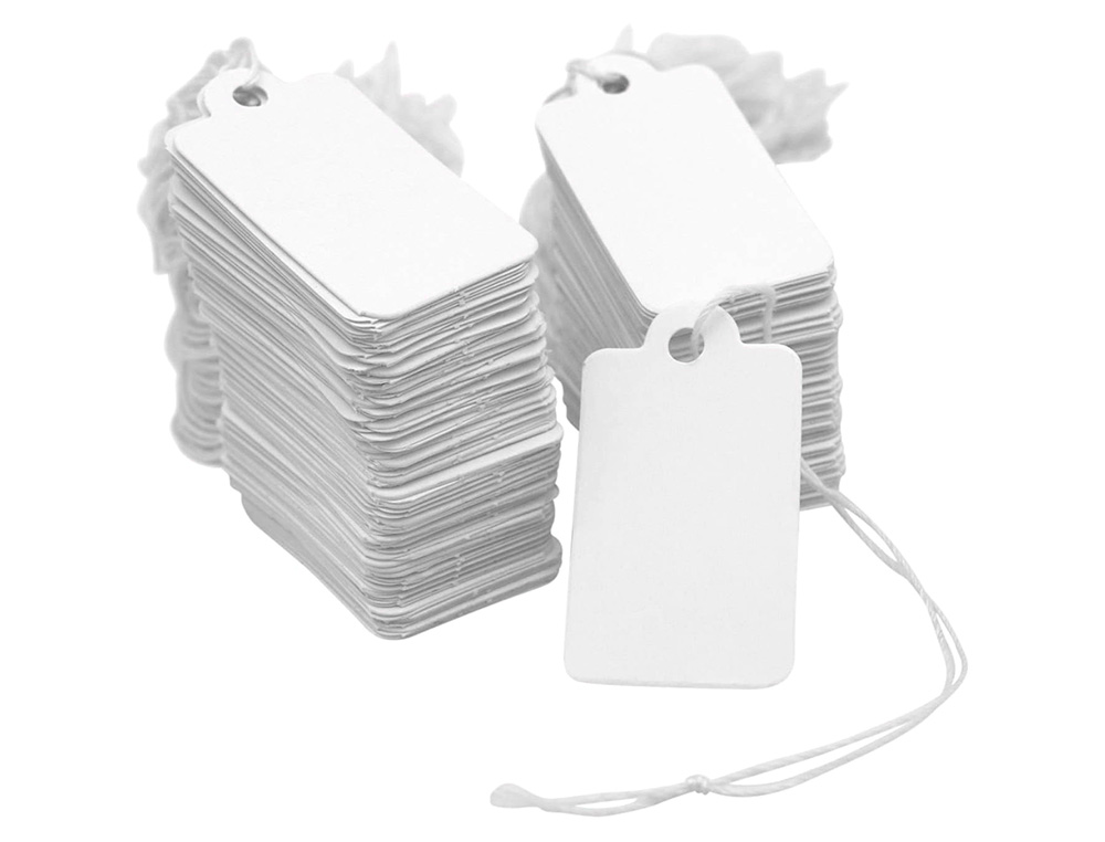 ETIQUETAS COLGANTES Q-CONNECT 28X43 MM CAJA DE 500 UNIDADES