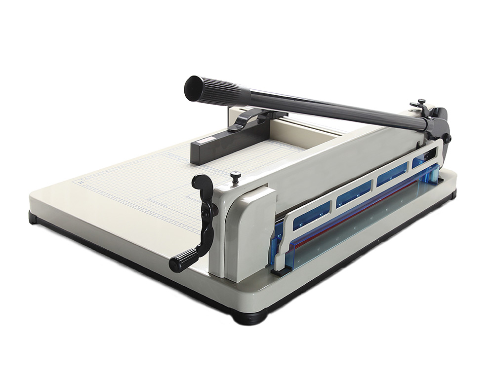 GUILLOTINA Q-CONNECT KF14297 MANUAL PROFESIONAL LARGO DEL CORTE 430 MM CAPACIDAD 400 HOJAS