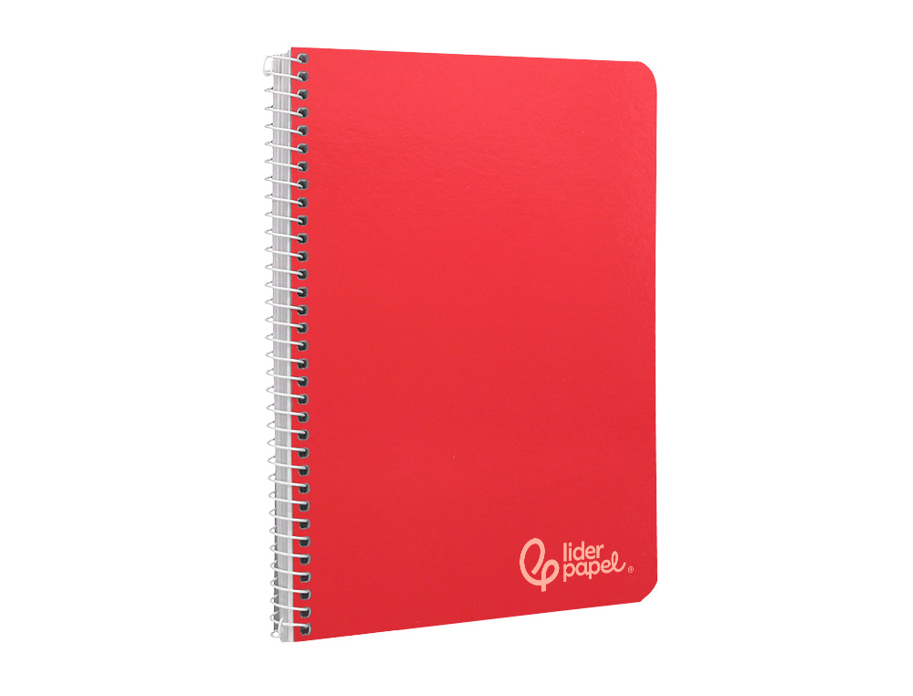CUADERNO ESPIRAL LIDERPAPEL DIN A5 WITTY TAPA DURA 80H 90GR CUADRO 3MM CON MARGEN COLORES SURTIDOS