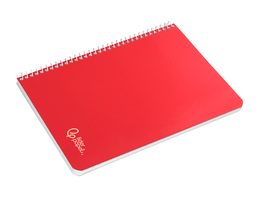 CUADERNO ESPIRAL LIDERPAPEL DIN A5 WITTY TAPA DURA 80H 90GR CUADRO 3MM CON MARGEN COLORES SURTIDOS