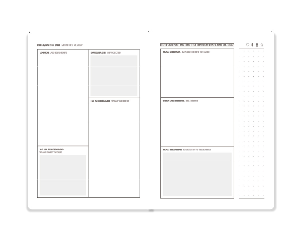 AGENDA ESCOLAR ANTARTIK 25-26 ESPIRAL ESSENTIALS AZUL DIA PAGINA A5 BILINGE PAPEL FSC 80 GR