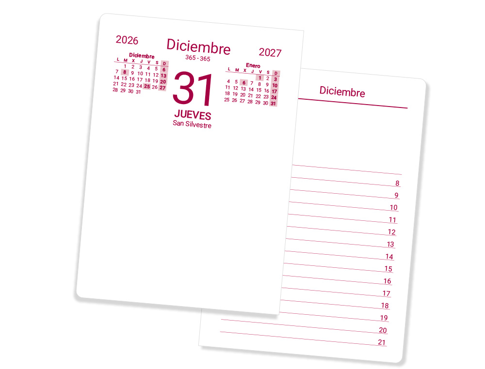 BLOC BUFETE LIDERPAPEL 2026 80X110 MM PAPEL 80 GR FSC