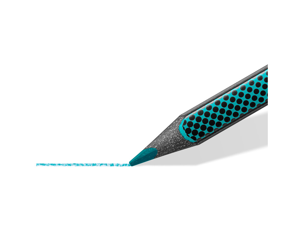 LAPICES DE COLORES STAEDTLER NORIX CON FORMA INTELIGENTE ESTUCHE DE 24 UNIDADES COLORES SURTIDOS