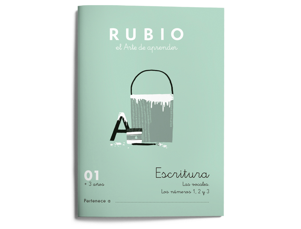 CUADERNO RUBIO CALIGRAFIA N 01