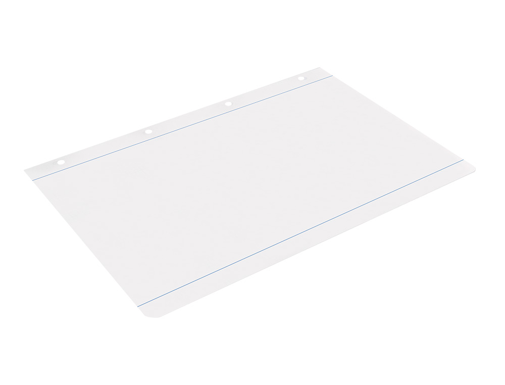 RECAMBIO LIDERPAPEL A4 100 HOJAS 100GR LISO 4 TALADROS DOBLE MARGEN