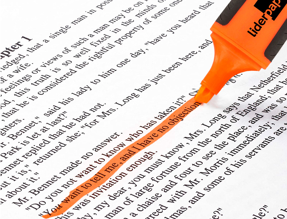 ROTULADOR LIDERPAPEL MINI FLUORESCENTE NARANJA
