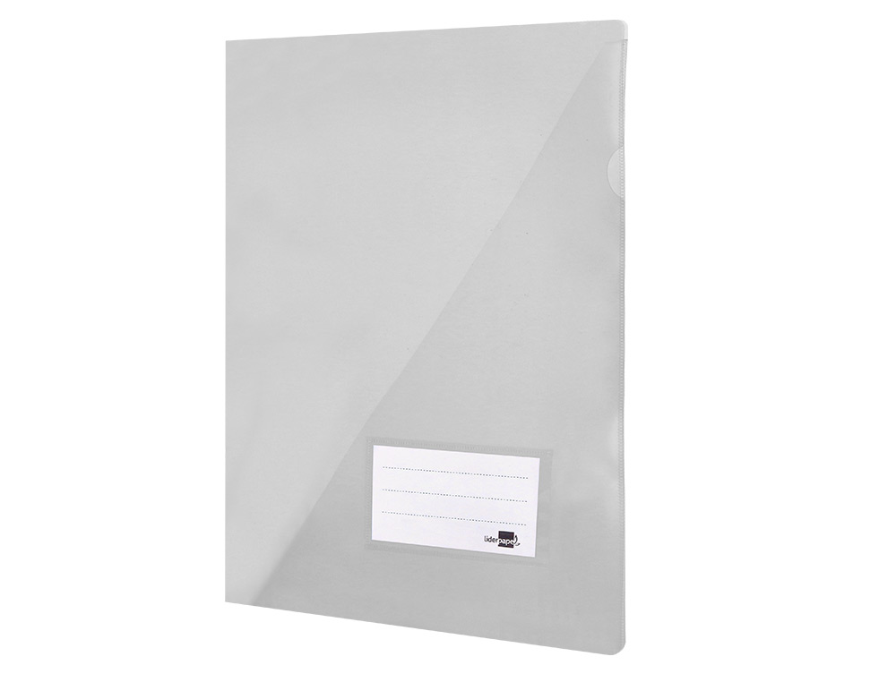 CARPETA LIDERPAPEL DOSSIER A4 UERO TRANSPARENTE