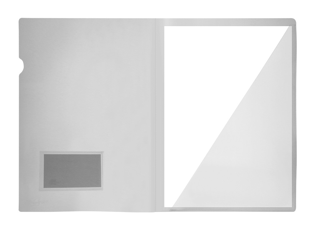 CARPETA LIDERPAPEL DOSSIER A4 UERO TRANSPARENTE