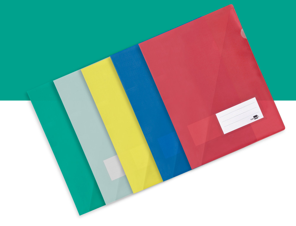 CARPETA LIDERPAPEL DOSSIER A4 UERO TRANSPARENTE
