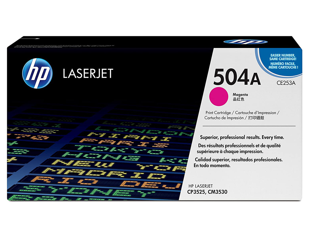 TONER HP LASERJET COLOR CP3525 MAGENTA 7.000 PAG
