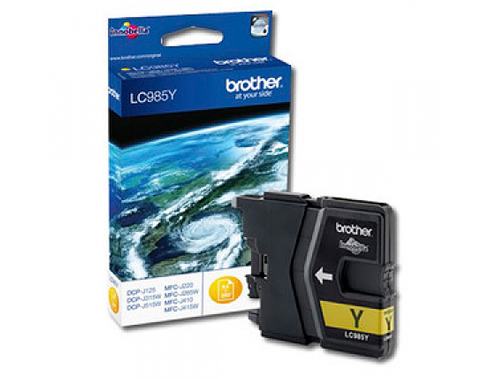 INK-JET BROTHER LC-985Y AMARILLO DCP-J125/DCP-J315W MFC-J265W/MFC-J410/MFC-J415W