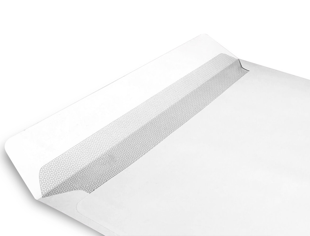 SOBRE LIDERPAPEL BOLSA N 8 BLANCO DIN 229X324 MM TIRA DE SILICONA PAQUETE DE 25 UNIDADES