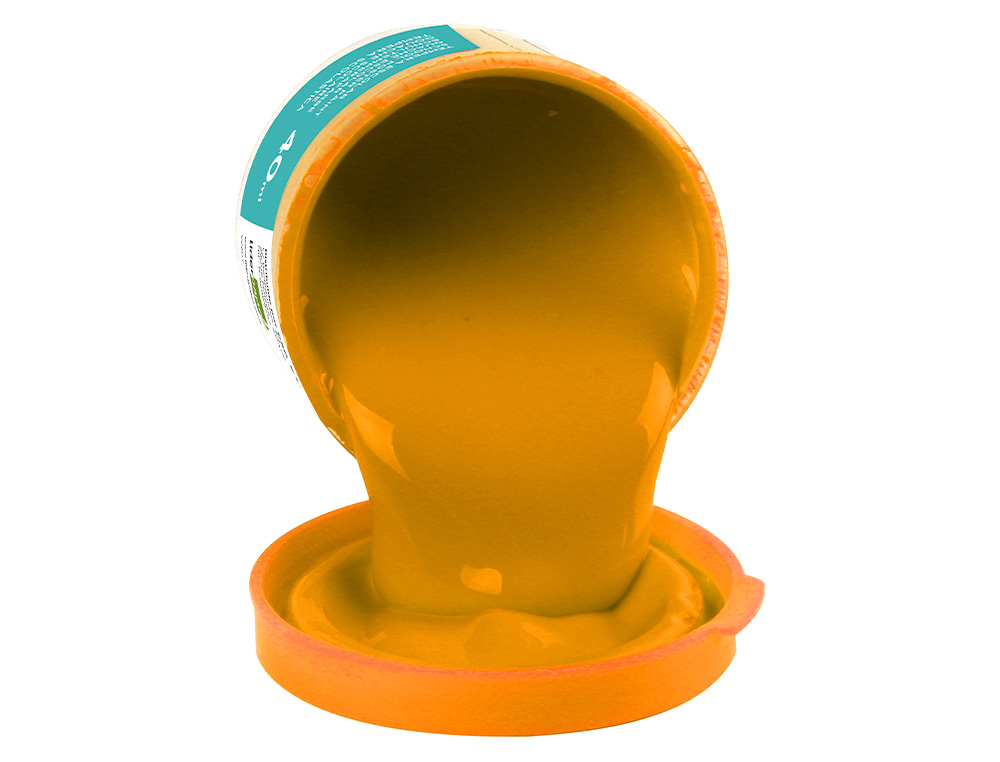 TEMPERA LIDERPAPEL ESCOLAR 40 ML AMARILLO ORO