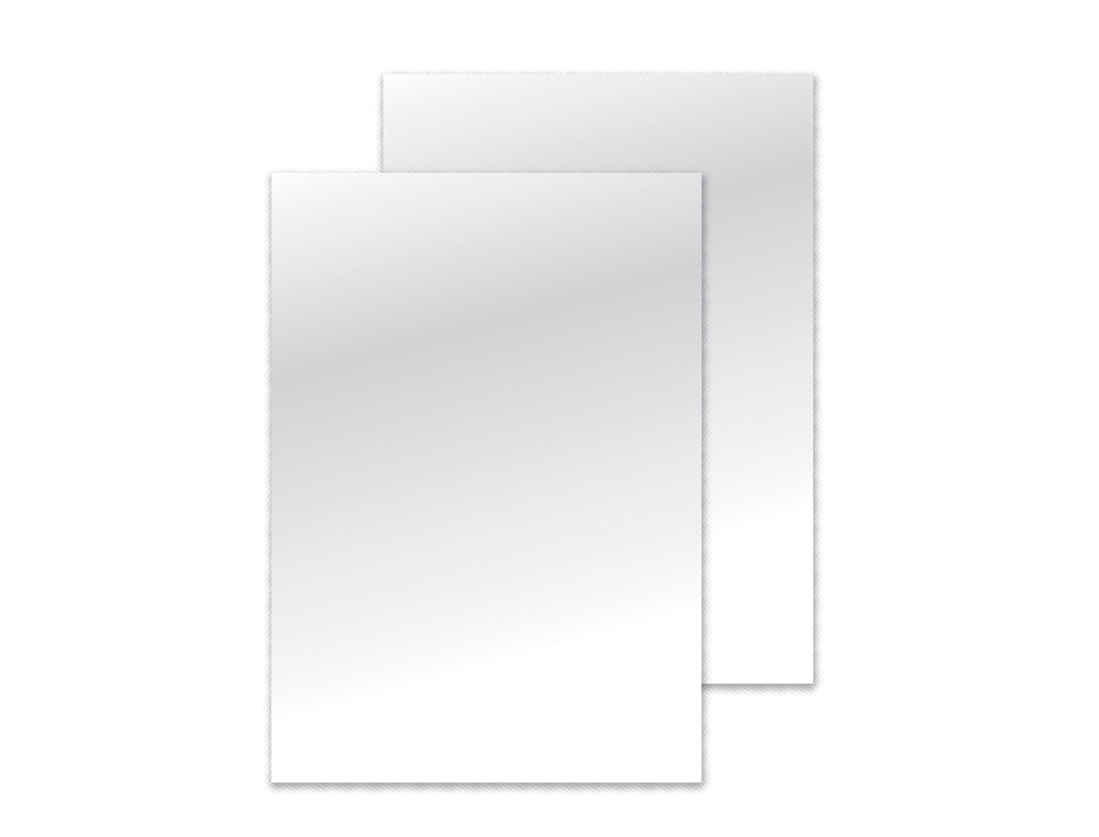 TAPA DE ENCUADERNACION Q-CONNECT PVC DIN A4 INCOLORA 250 MC PAQUETE DE 100 UNIDADES