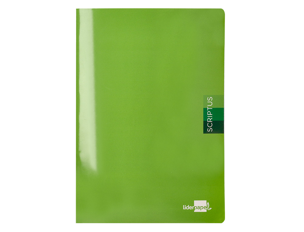 LIBRETA LIDERPAPEL SCRIPTUS A4 48 HOJAS 90GR RAYADO MONTESSORI 3,5MM CON MARGEN COLORES SURTIDOS