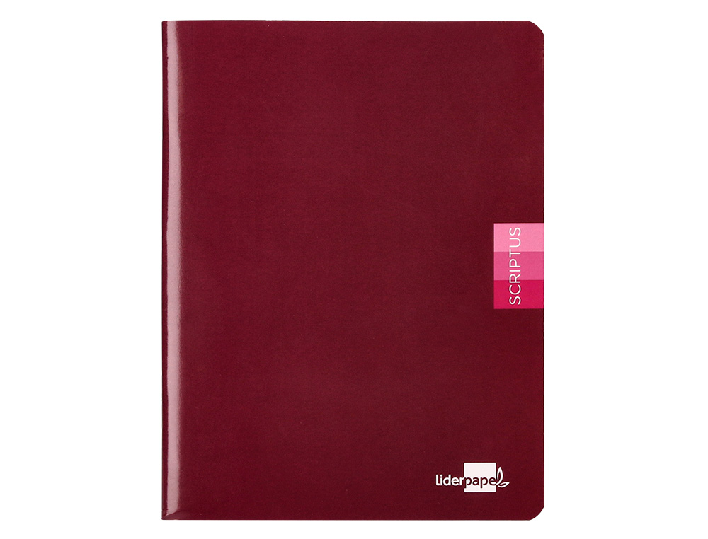 LIBRETA LIDERPAPEL SCRIPTUS A5 PLUS 48 HOJAS 90GR CUADRO 5MM CON MARGEN COLORES SURTIDOS