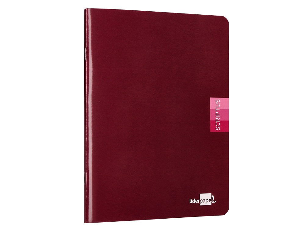 LIBRETA LIDERPAPEL SCRIPTUS A5 PLUS 48 HOJAS 90GR CUADRO 5MM CON MARGEN COLORES SURTIDOS
