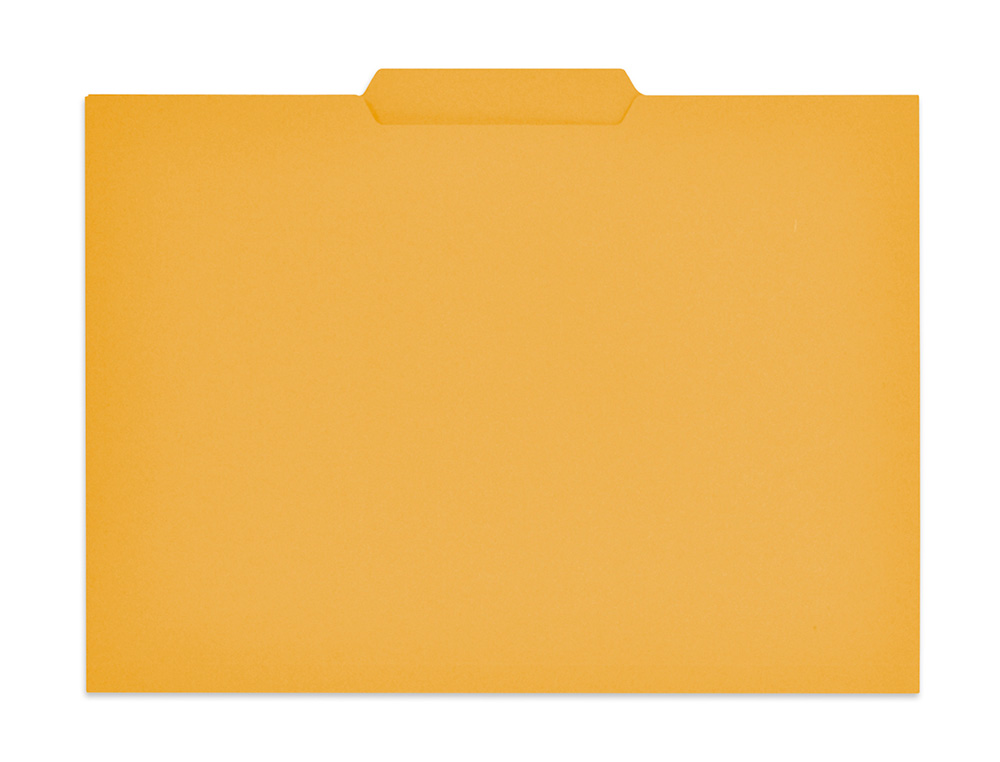 SUBCARPETA CARTULINA GIO FOLIO PESTAA CENTRAL 250 G/M2 AMARILLO