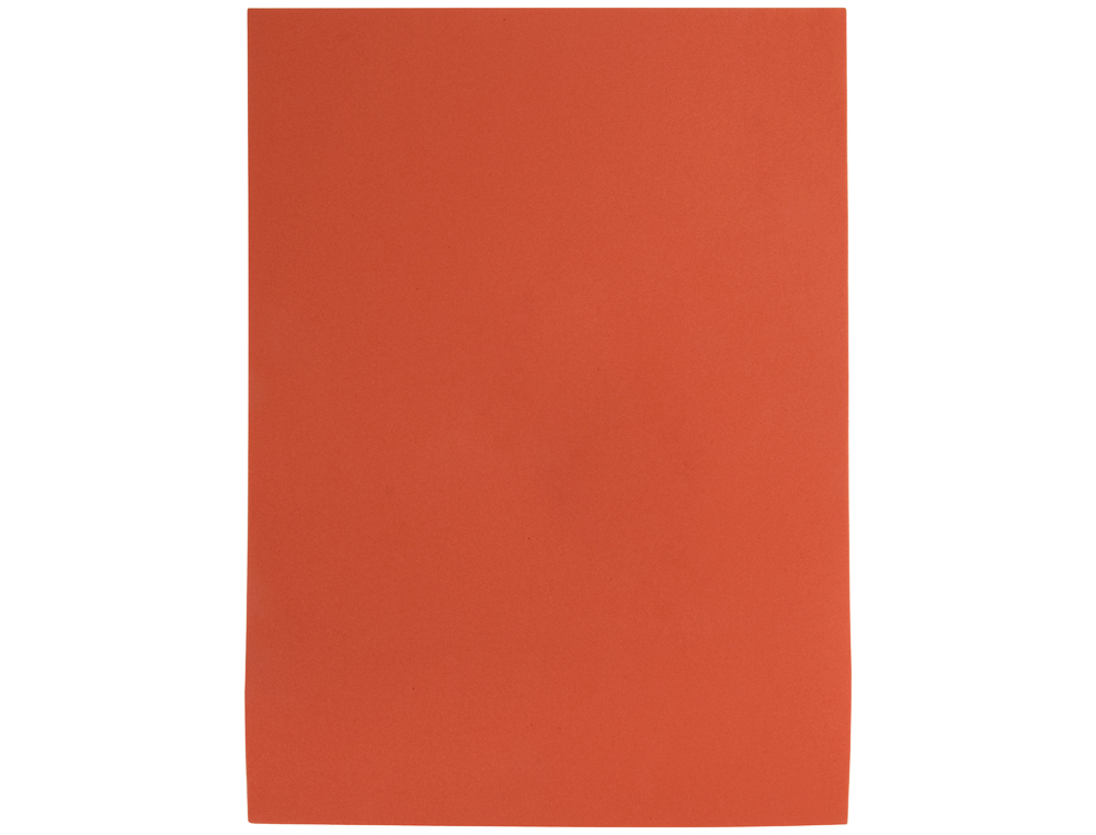 GOMA EVA LIDERPAPEL DIN A4 60G/M2 ESPESOR 1,5MM ROJO PAQUETE DE 10 HOJAS