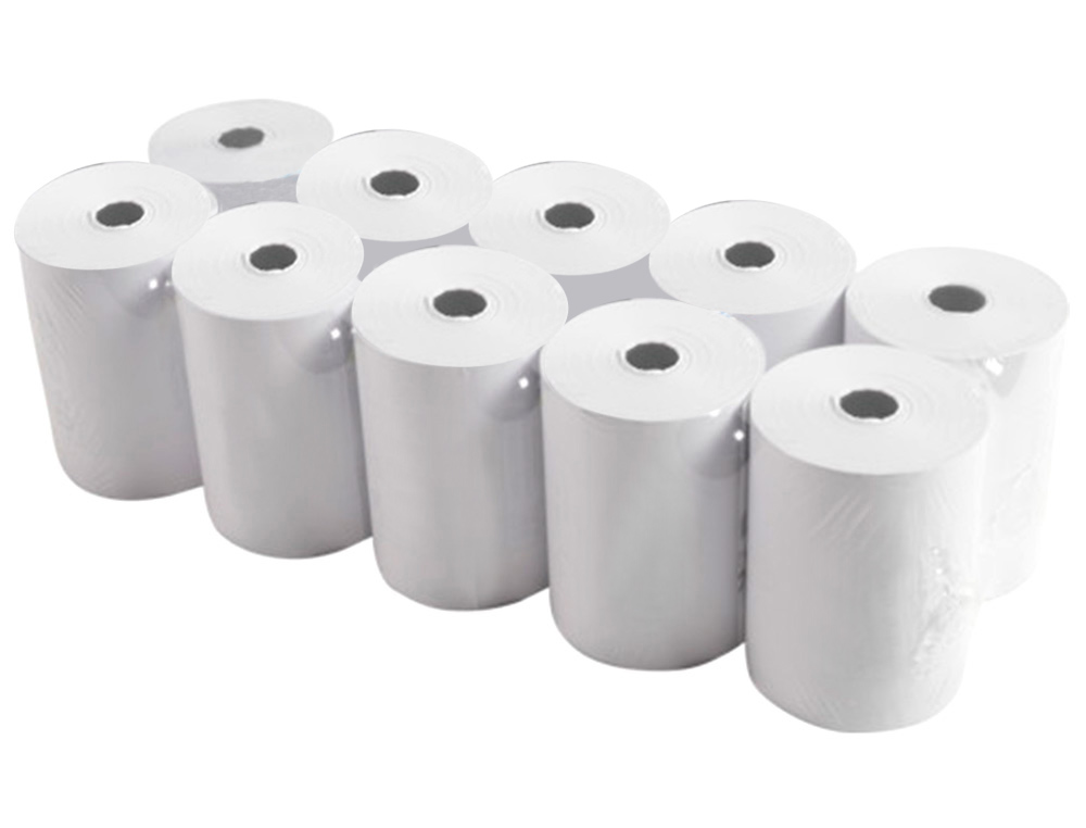 ROLLO SUMADORA TERMICO Q-CONNECT 80 MM ANCHO X 60 MM DIAMETRO SIN BISFENOL A