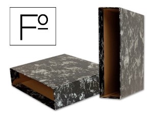 CAJETIN ARCHIVADOR FOLIO JASPEADO FIRMO 