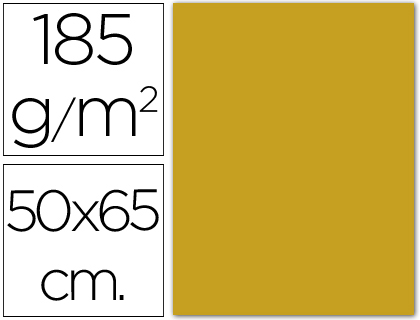 CARTULINA GUARRO CUERO 50X65 CM 185 GR