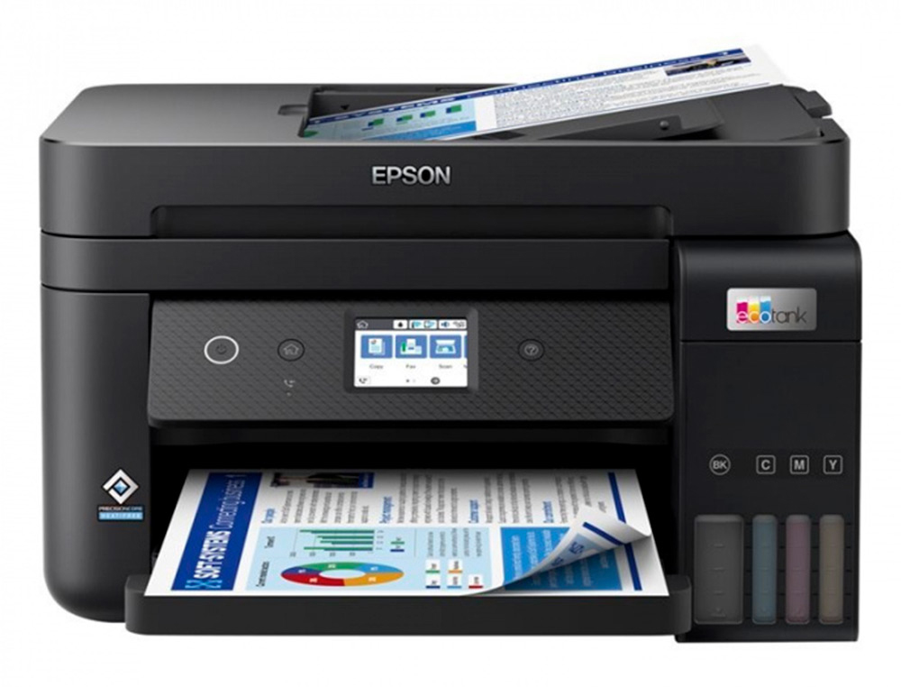 EQUIPO MULTIFUNCION EPSON ECOTANK ET-4850 TINTA 15 PPM BANDEJA 250 HOJAS ESCANER COPIADORA IMPRESORA