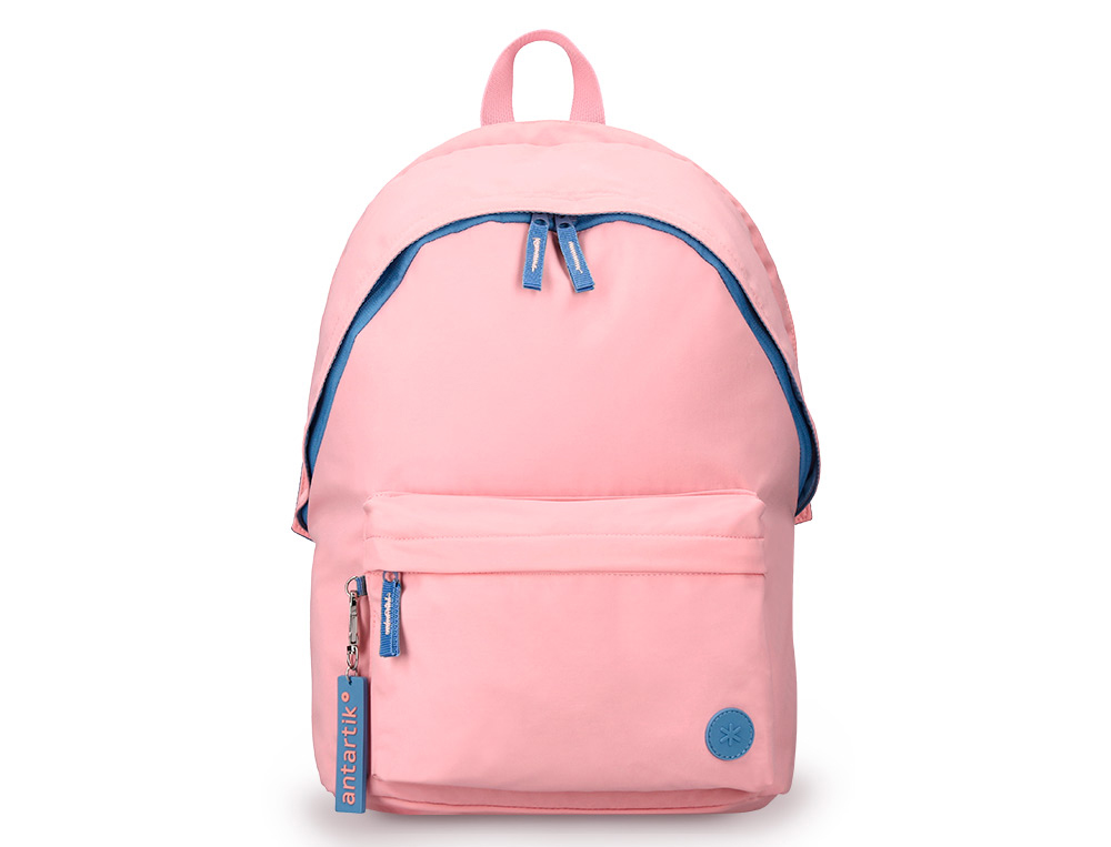 MOCHILA ANTARTIK BASIC PACK CON BOLSILLO PARA PORTATIL ROSA 20 L 300X160X420 MM