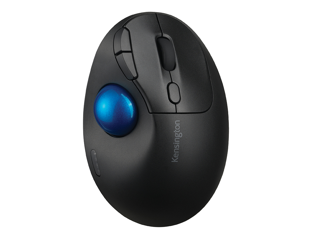 RATON KENSINGTON OPTICO TRACKBALL TB450 PRO FIT ERGO 1600 DPI INALAMBRICO COLOR NEGRO/AZUL