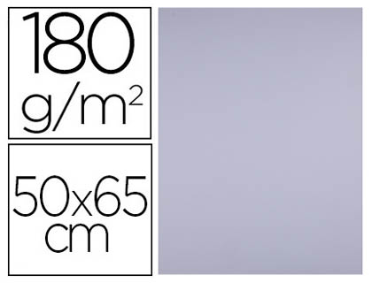 CARTULINA LIDERPAPEL 50X65 CM LILA 180 GR UNIDAD
